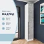 Пенал "МАДРИД" 0,4 Белый/Ателье светлое